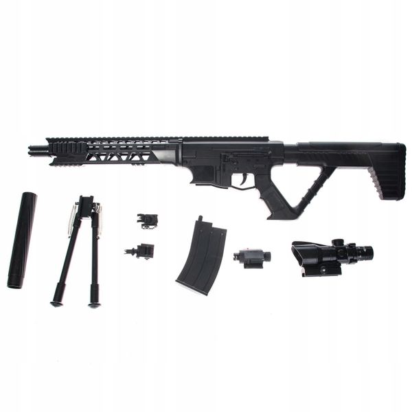 WIELKI KARABIN MASZYNOWY NA KULKI LUNETA LASER zdjęcie 2