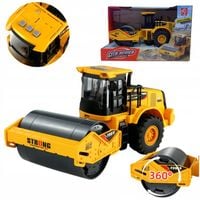 Pojazd Budowlany Walec Efekty Dźwiękowe Świetlne Maszyna Interaktywna