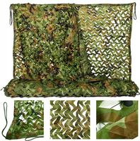 Siatka Maskująca Moro na Ogrodzenie 2x5m Cieniująca Ogrodowa Wojskowa 10m2