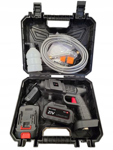 MYJKA CIŚNIENIOWA AKUMULATOROWA DO OKIEN OGRODU KOSTKI 2X AKUMULATOR ZESTAW na Arena.pl