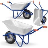 Taczka budowlana ogrodowa ocynkowana mocna KPGD-567 140 L / 210 kg