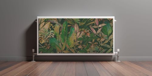 Magnetyczna Osłona Grzejnika TROPIKALNE Liście Natura 80cm x 60cm na Arena.pl