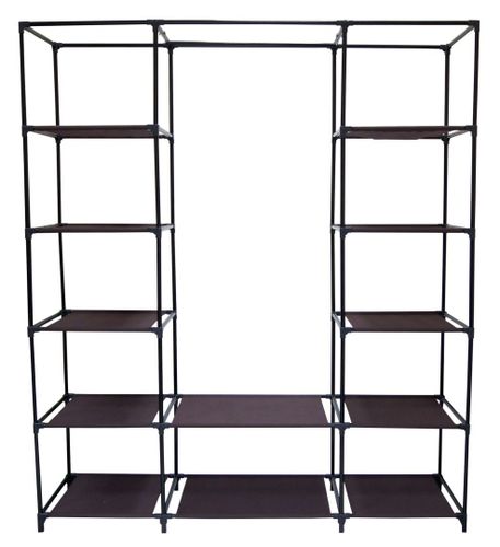 Szafa tekstylna Kaja Maxi Vitto - brąz na Arena.pl