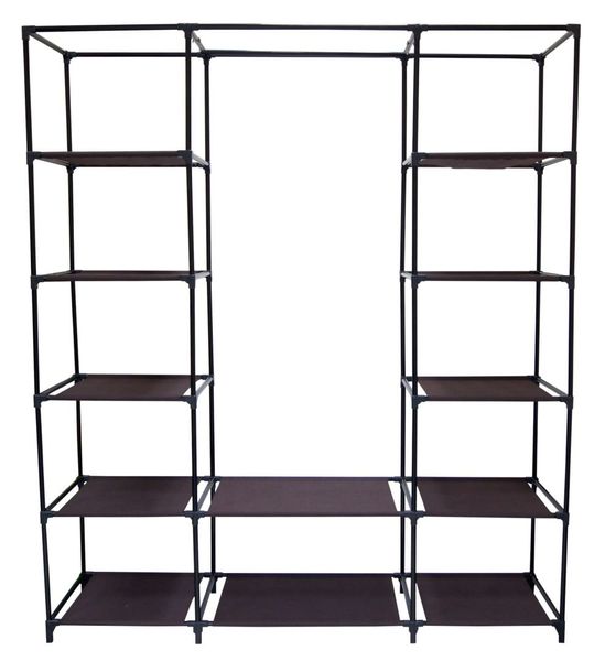 Szafa tekstylna Kaja Maxi Vitto - brąz zdjęcie 3