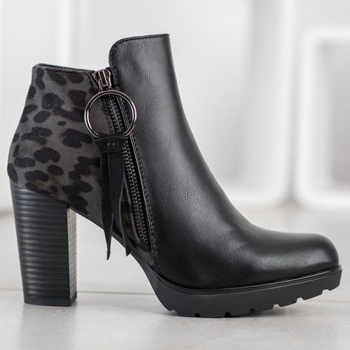 Ciepłe Botki Leopard Print r.40 na Arena.pl