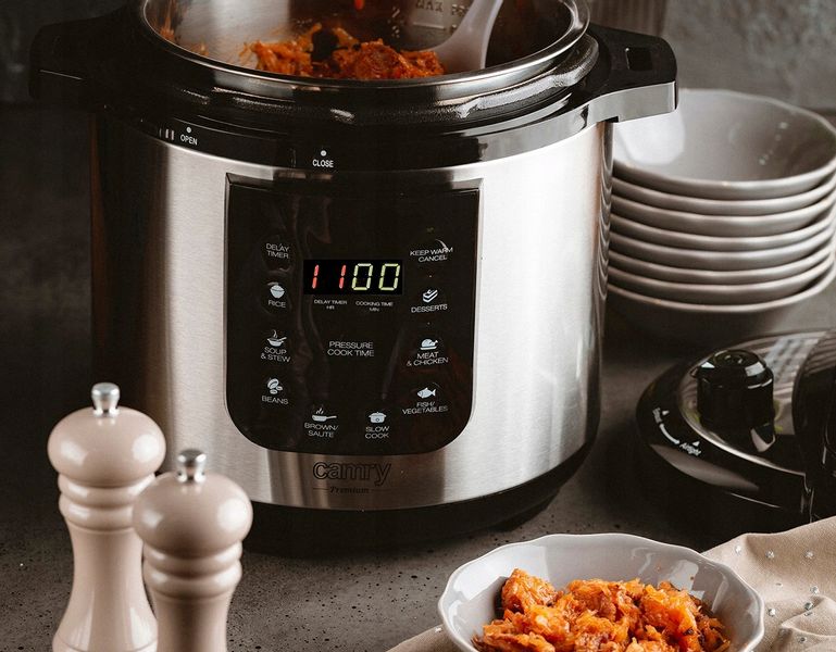 Multicooker Garnek Szybkowar Parowar Kombiwar 6L zdjęcie 7