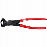 SZCZYPCE CZOŁOWE OBCĘGI TYNKARSKIE TNĄCE 200 MM KNIPEX 68 01 200
