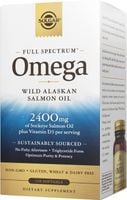 SOLGAR Wild Alaskan Full Spectrum Omega Olej z Łososia 120 kaps.)