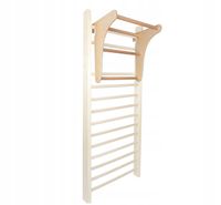 Drewniany drążek do podciągania drabinki gimnastycznej