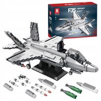 KLOCKI KONSTRUKCYJNE REOBRIX SAMOLOT WOJSKOWY F-35 LIGHTNING II FIGHTER JET