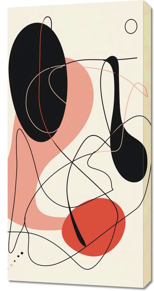 Obraz 50x100cm Wibracje Abstrakcji zdjęcie 1