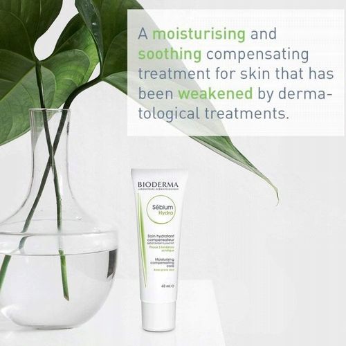 Bioderma Sebium Hydra Krem Do Twarzy Nawilżająco Regeneracyjny 40 ml na Arena.pl