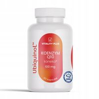 Koenzym Q10 UbiquinoL KANEKA 100 mg 60 kapsułek - NA SERCE SKÓRĘ ODPORNOŚĆ