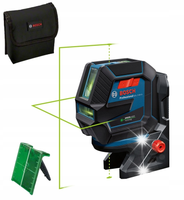 Laser krzyżowy BOSCH GCL 2-50 G 0601066M00 15m Zielony + uchwyt