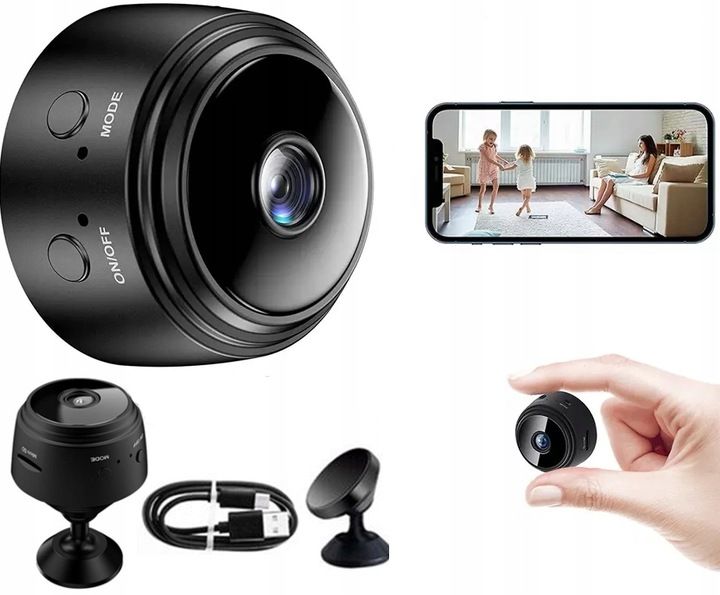 Mini Kamera Szpiegowska FullHD WIFI ukryta zdjęcie 1