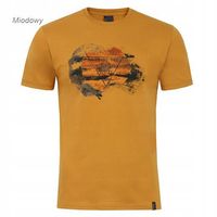 Koszulka męska musztardowa Dymitr Rozmiar - M