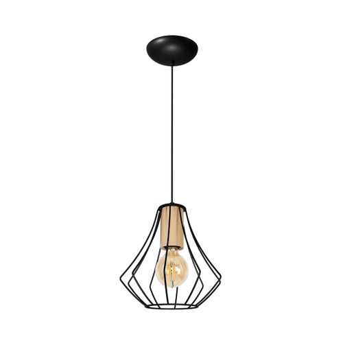 Lampa wisząca WILL BLACK 1XE27 na Arena.pl