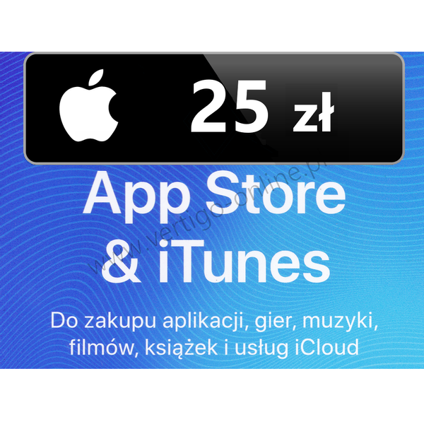 Apple Store iTunes 25 zł - AppStore zdjęcie 1