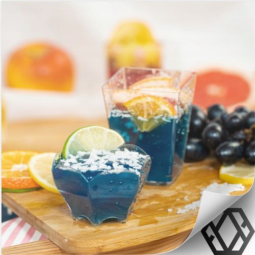 KUBEK PUCHARKI NA PRZEKĄSKI DESERY 120ml 50szt POJEMNIK NA DESER KWADRATOWY na Arena.pl