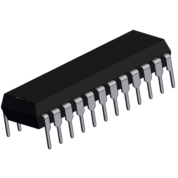 MAX7219 MAX7219CNG sterowniki 8 cyfrowych wyświetlaczy LED DIP24 zdjęcie 1