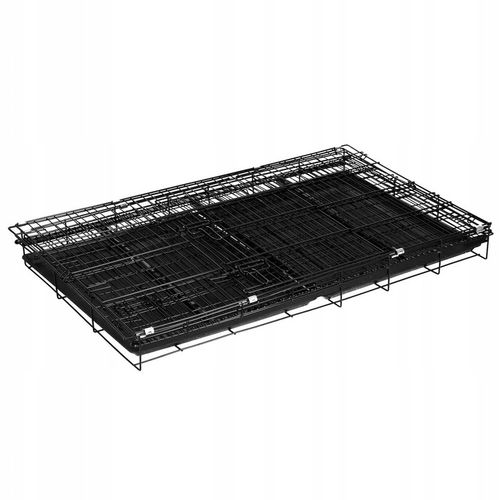 KLATKA KOJEC DLA PSA PSÓW KOTA MOCNY WYBIEG METALOWA DUŻA 100x70x60cm na Arena.pl