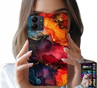 ETUI DO XIAOMI REDMI 13C 4G - KAMIENNE WZORY, OBUDOWA CASE + SZKŁO