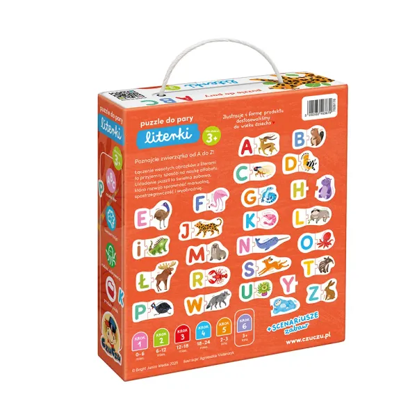 CzuCzu.Puzzle do pary Literki 3+ zdjęcie 6