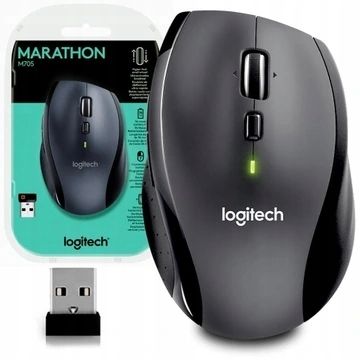 MYSZKA BEZPRZEWODOWA LOGITECH M705 MARATHON MYSZ OPTYCZNA KOMPUTEROWA na Arena.pl