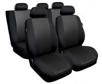 Pokrowce na fotele samochodowe PROFI Szare do MERCEDES C W204 W205