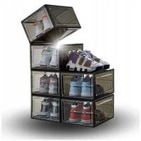 6x PUDEŁKO POJEMNIK ORGANIZER NA BUTY PREMIUM na zabawki akcesoria do biura