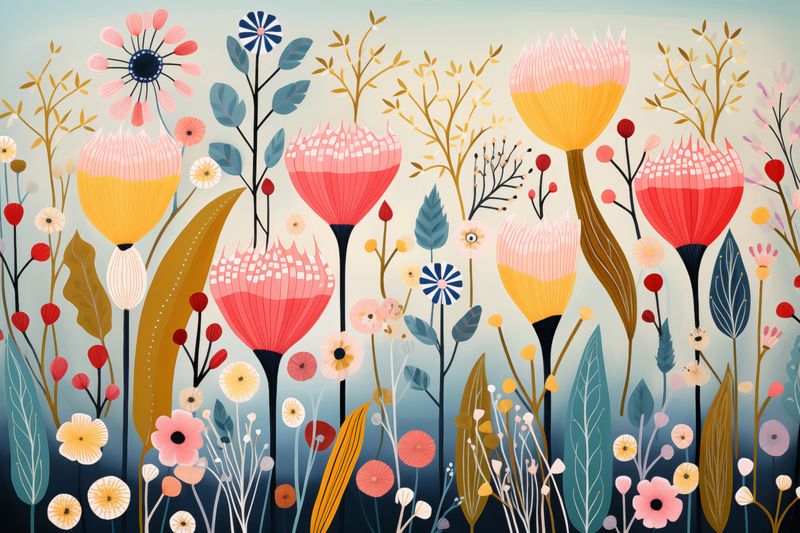 Plakat 60x40cm Ogród Marzeń zdjęcie 1