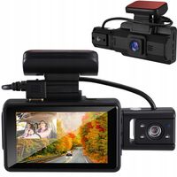 Wideorejestrator Samochodowy Kamera Cofania Full HD Czarny