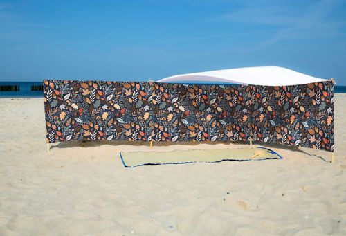 PARAWAN PLAŻOWY Jesień z indywidualnym  napisem 4 PANELE 30.4 na Arena.pl