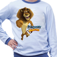 Piżama dziecięca - Pingwiny z Madagaskaru