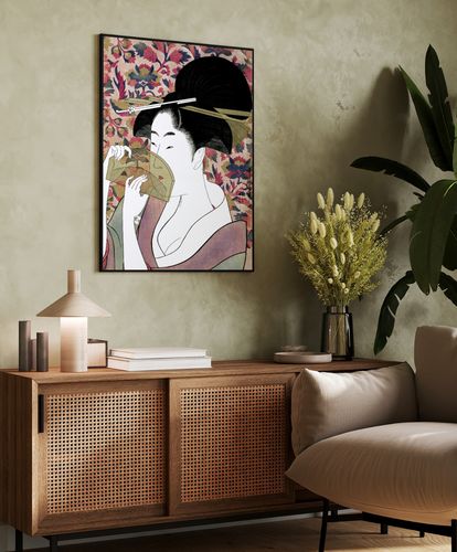 Plakat cyfrowy do wydruku gejsza na Arena.pl