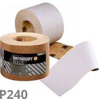 Papier ścierny w rolce INDASA Rhynodry White Line P240 | rolka 115mm x 50m