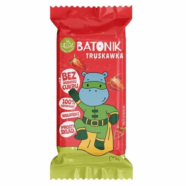 Batonik Truskawka Helpa, 20g zdjęcie 1