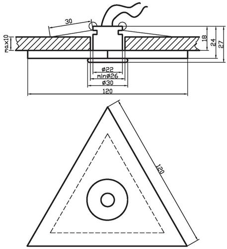 PO-04 ch/sn G4 chrom+satyna nikiel trójk opr. punktowa na Arena.pl