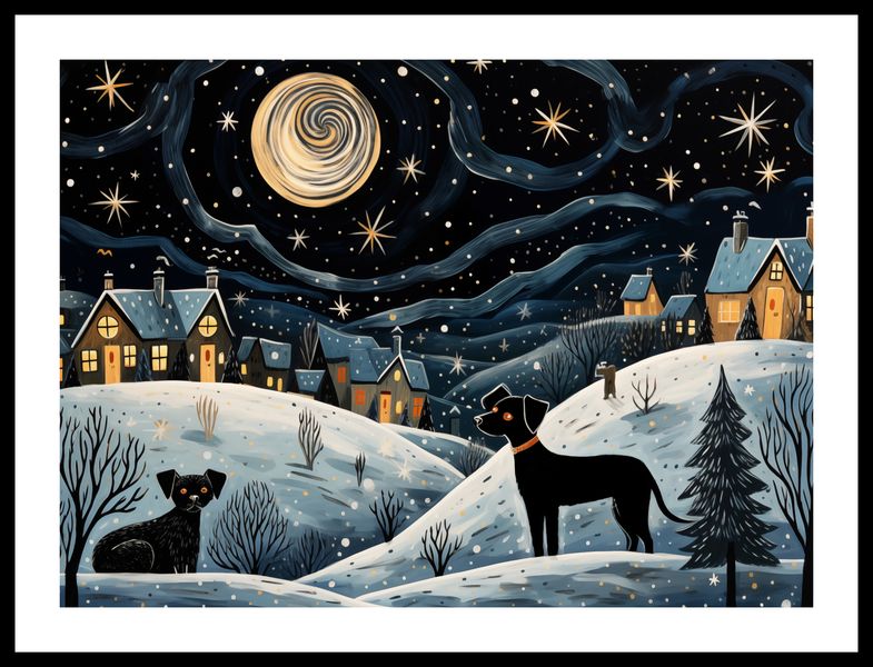 Plakat 55x40cm Nocny Psi Patrol zdjęcie 3