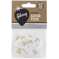Kostki gitarowe Gibson Pearloid White 12 szt. Medium Białe 351 Plectrums