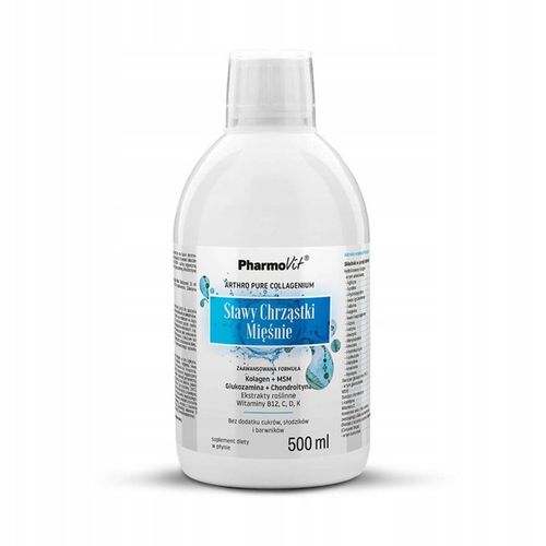 PHARMOVIT Stawy Chrząstki Mięśnie 0,5l Kolagen MSM na Arena.pl