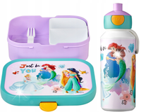 MEPAL Zestaw Campus Disney Princess śniadaniówka i butelka