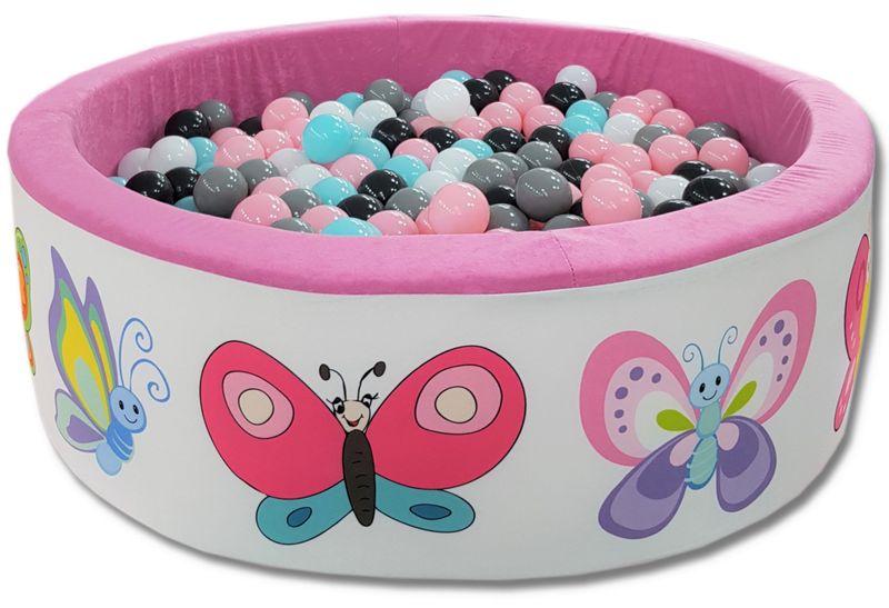 SUCHY BASEN Z PIŁECZKAMI PIŁKAMI KULKAMI  200szt zdjęcie 4