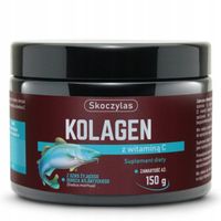 Skoczylas Kolagen z DORSZA w proszku z witaminą C Stawy KOLAGEN Witamina C