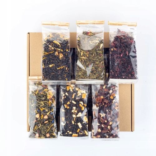 ZESTAW HERBAT mix smaków na prezent premium JAKOŚĆ 6 torebek na Arena.pl