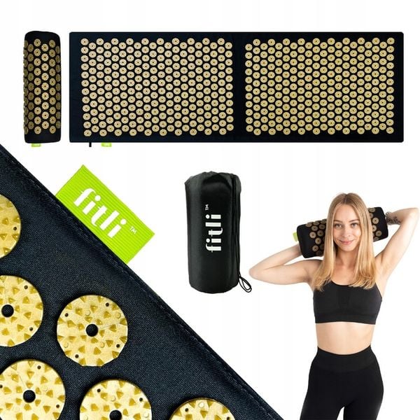 MATA ZDROWOTNA DO AKUPRESURY Z KOLCAMI + PODUSZKA zdjęcie 1