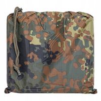 Płachta biwakowa Mil-Tec Tarp Tarpaulin PE Ripstop 3 x 3 m - Flecktarn
