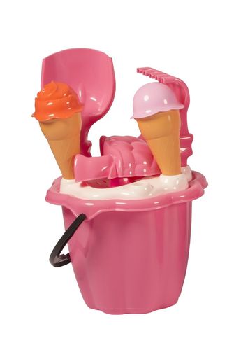 FIOLETOWY ZESTAW DO PIASKU Z LODAMI I FOREMKAMI na Arena.pl