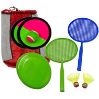 ZESTAW GIER OUTDOOR NA PLAŻĘ 3W1 ENERO TOYS