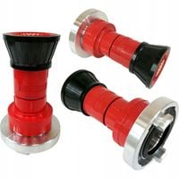 Prądownica do węża strażackiego 2'' SilverTools 52 mm regulowana